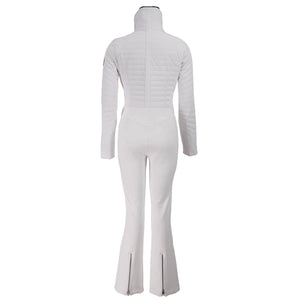 Naisten hiihtomekko valkoinen