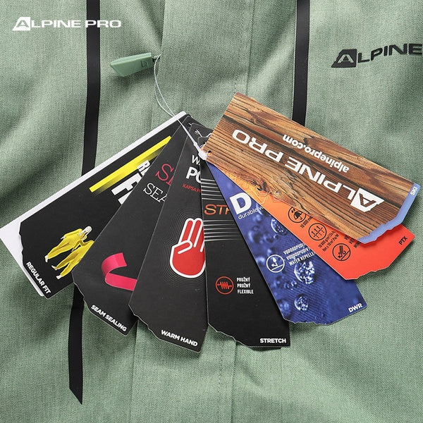 Alpine PRO – vedenpitävä laskettelutakki miehille